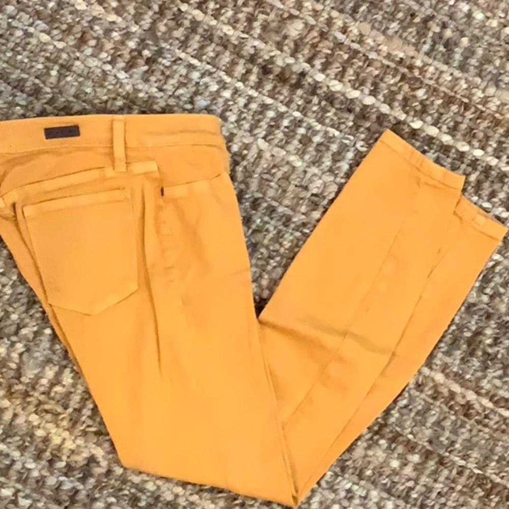 Lila Ryan Cigarette Stretch Jean -Boho Gold, Sz 25